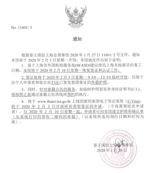 泰國(guó)新簽證申領(lǐng)系統(tǒng)操作指南 所有類(lèi)型簽證申請(qǐng)全面開(kāi)放